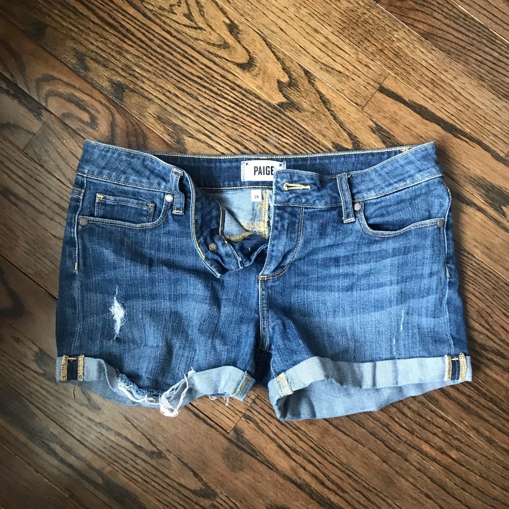 Paige Jean shorts, sz 28